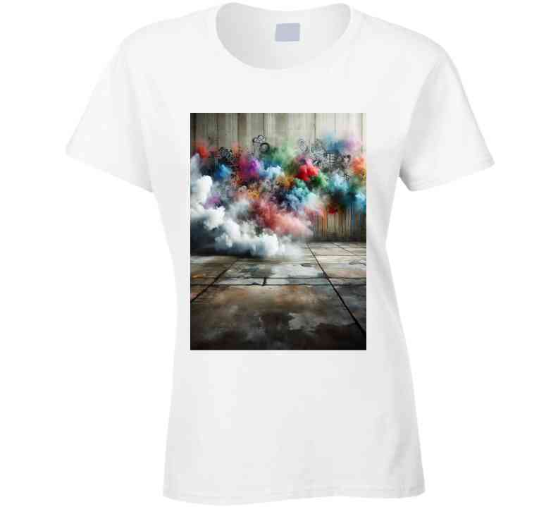 Paint And Smoke  T Shirt