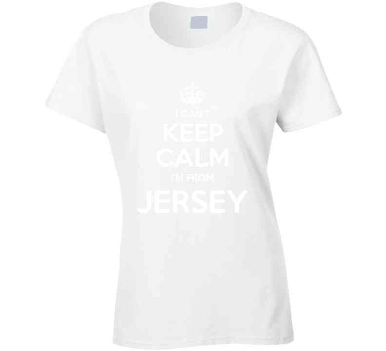 Jersey, No Calm  T Shirt