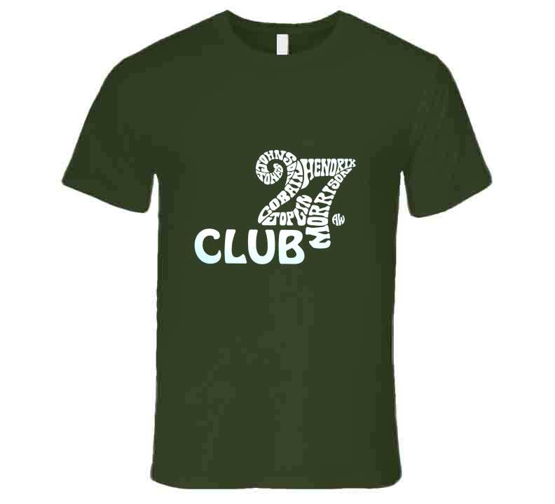 27 Club  T Shirt Army