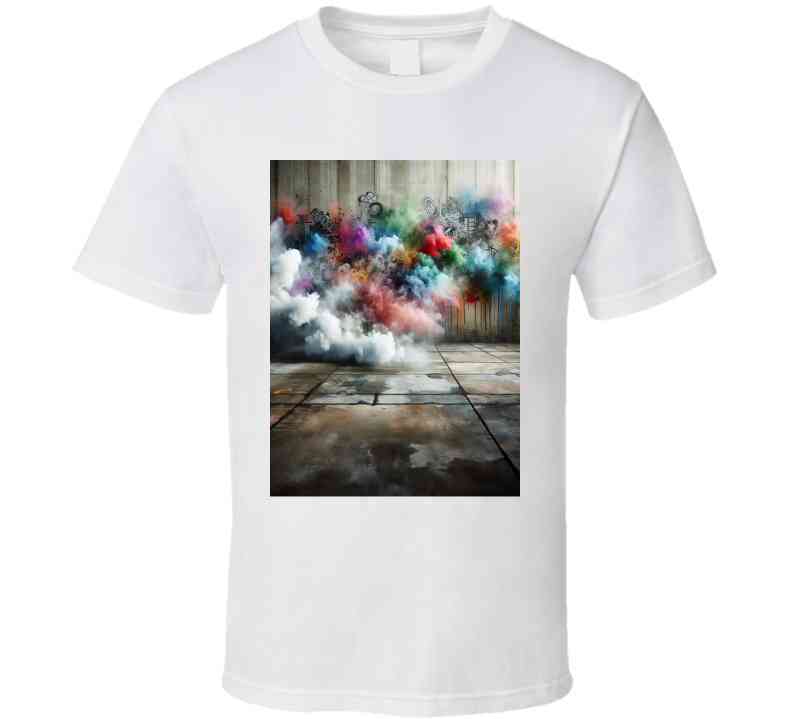 Paint And Smoke  T Shirt