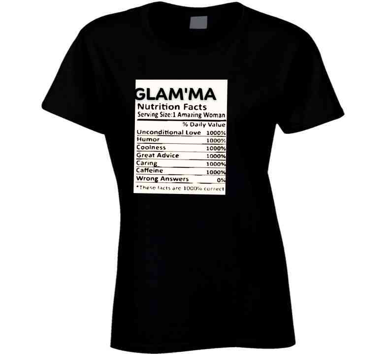 Glam Ma  Ladies T Shirt