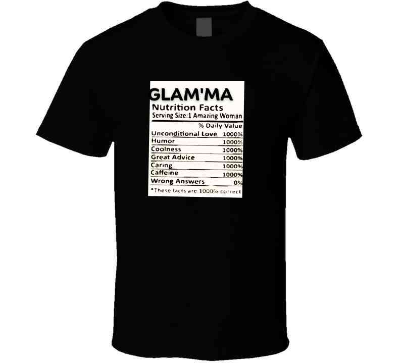 Glam Ma Ladies T Shirt