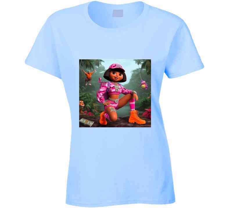 Adventure D Ladies T Shirt