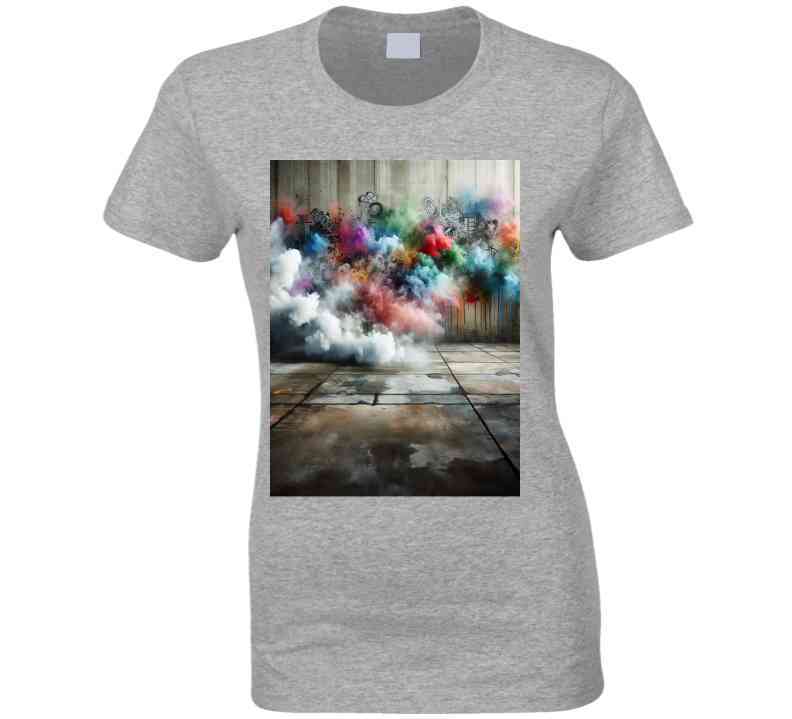 Paint And Smoke  T Shirt