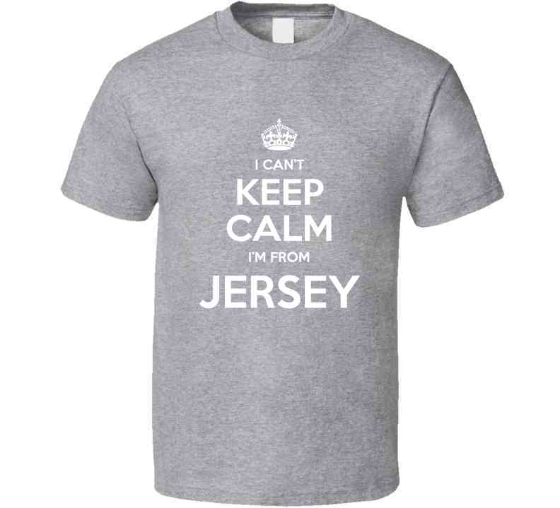 Jersey, No Calm  T Shirt