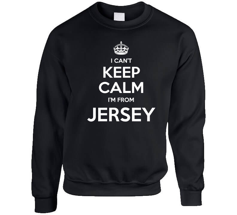 Jersey, No Calm  T Shirt