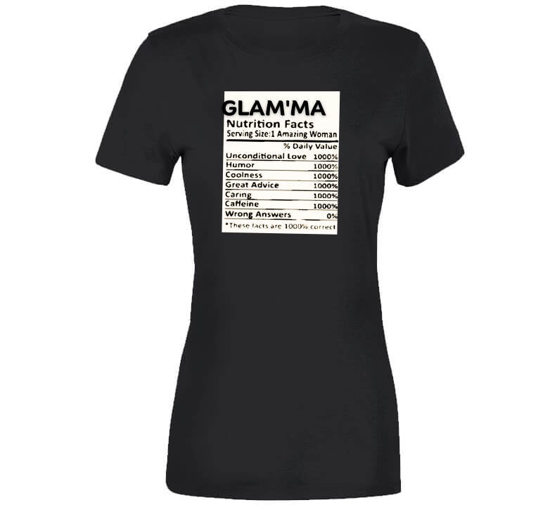 Glam Ma Ladies T Shirt