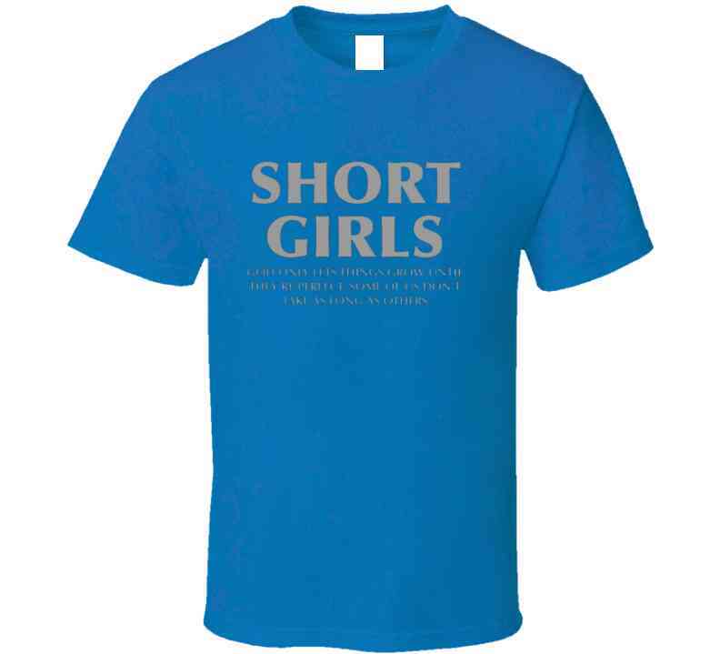 Short Girls Official ðª Ladies T Shirt