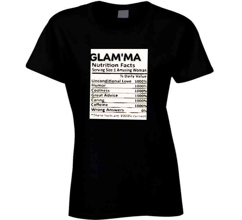 Glam Ma Ladies T Shirt