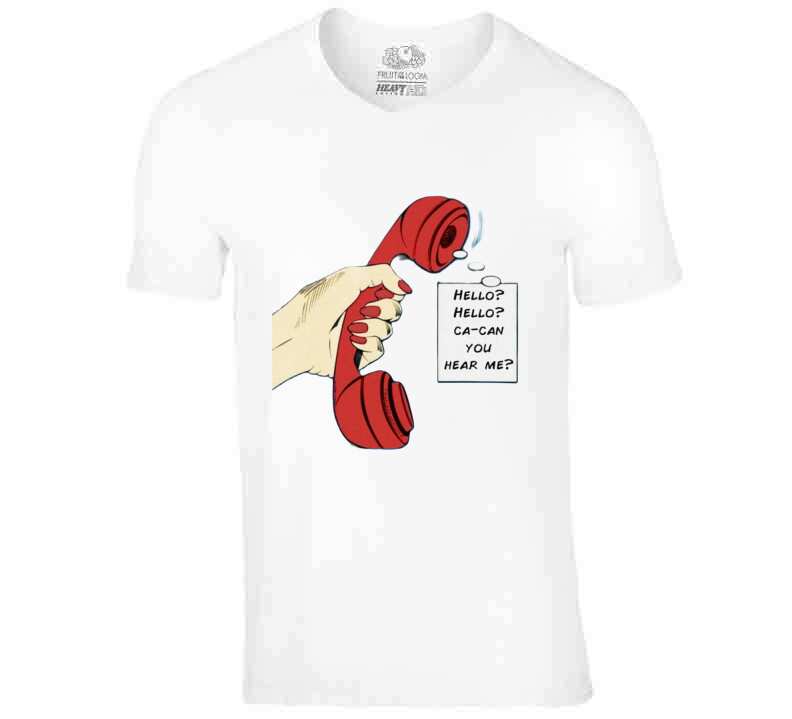 Hello? Ladies T Shirt