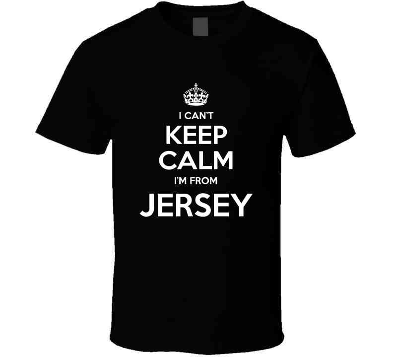 Jersey, No Calm  T Shirt