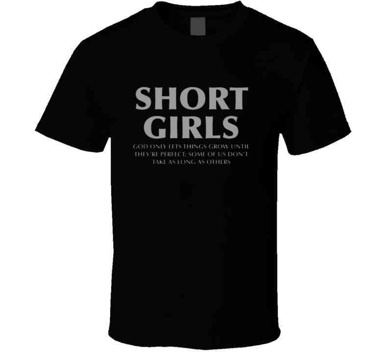 Short Girls Official ðª Ladies T Shirt