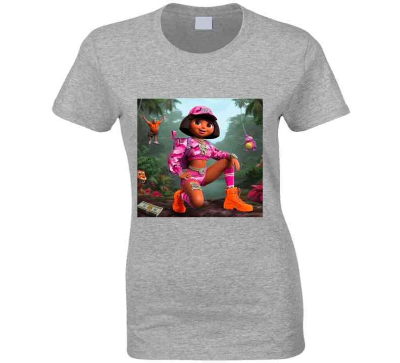 Adventure D Ladies T Shirt