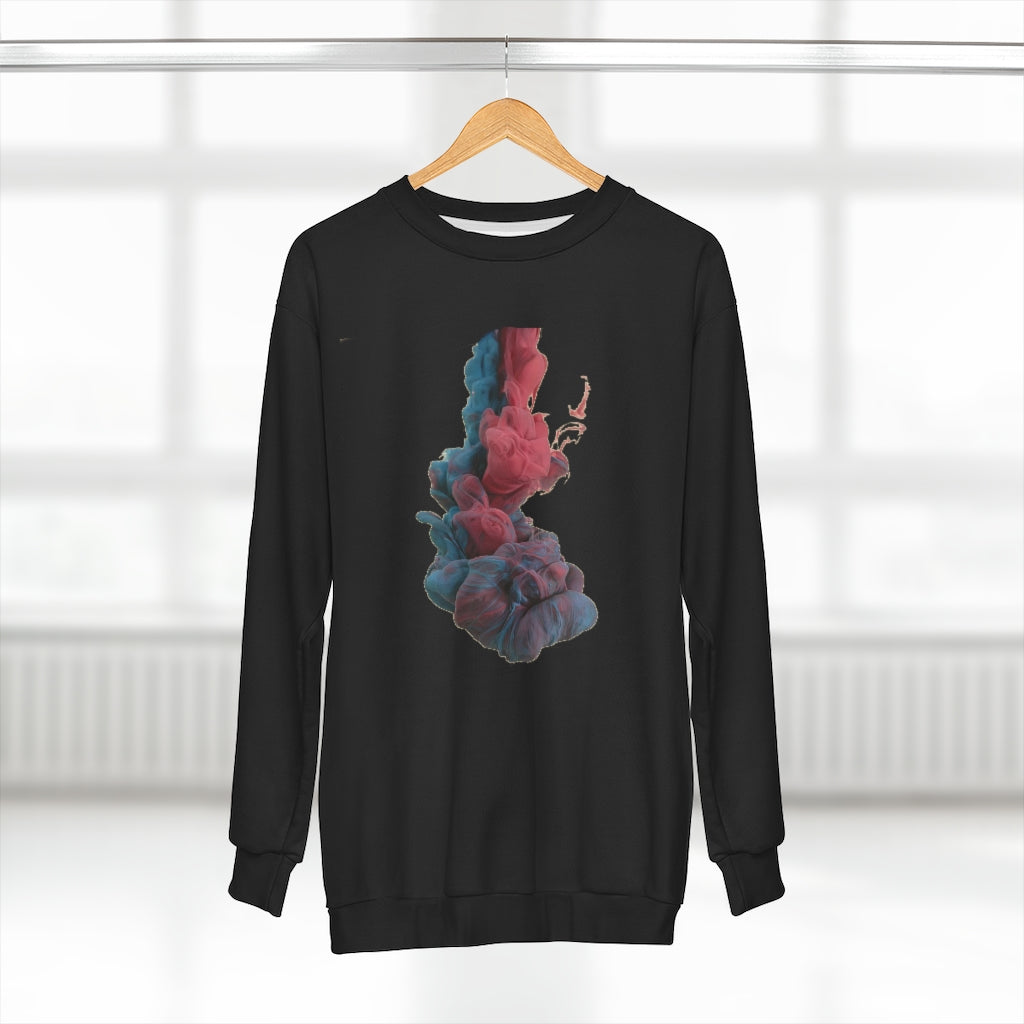 COLOR ME SMOKY (BLACK) AOP Unisex Sweatshirt