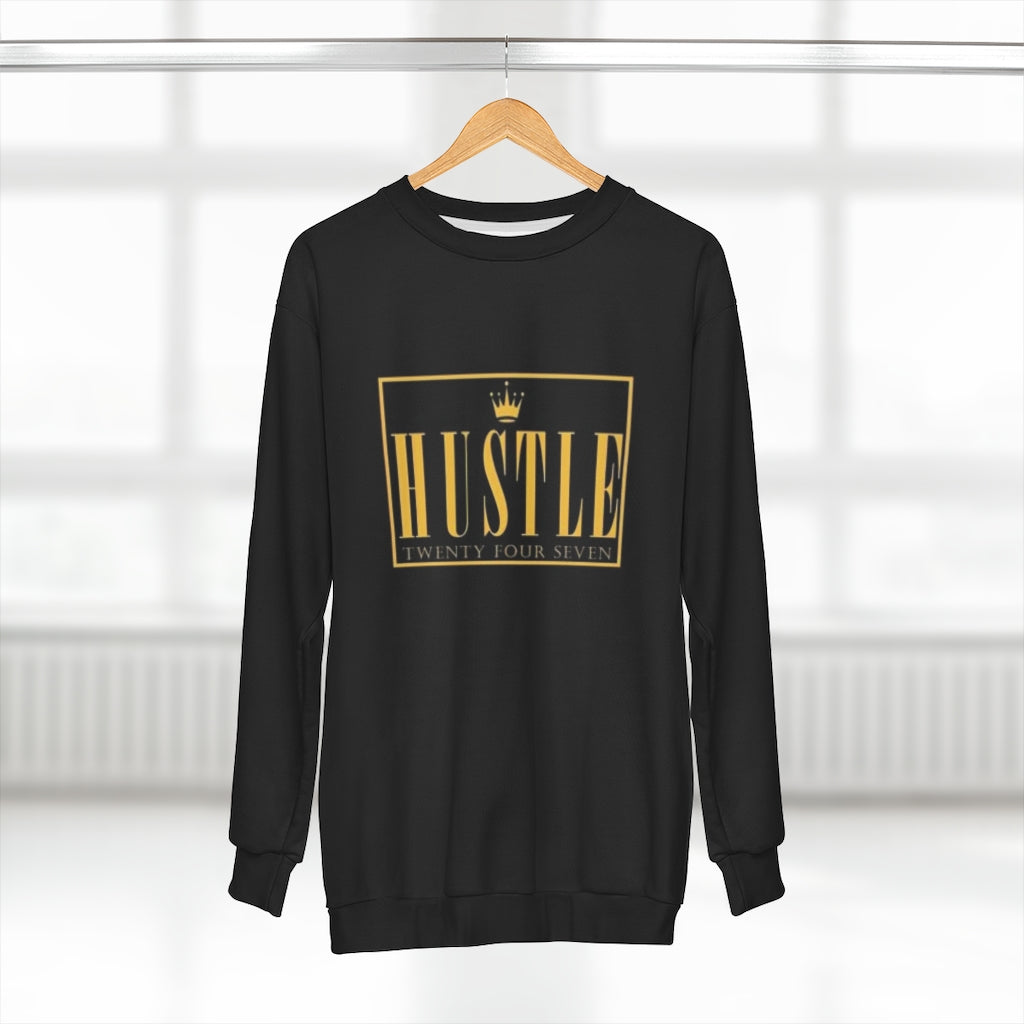 HUSTLE 24/7  ..  AOP Unisex Sweatshirt