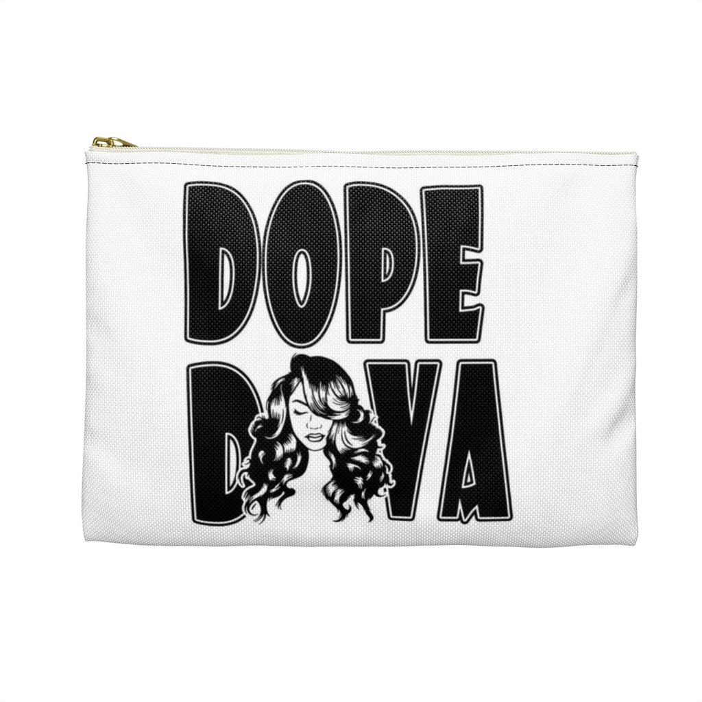 DOPE DIVA WHITE Accessory Pouch