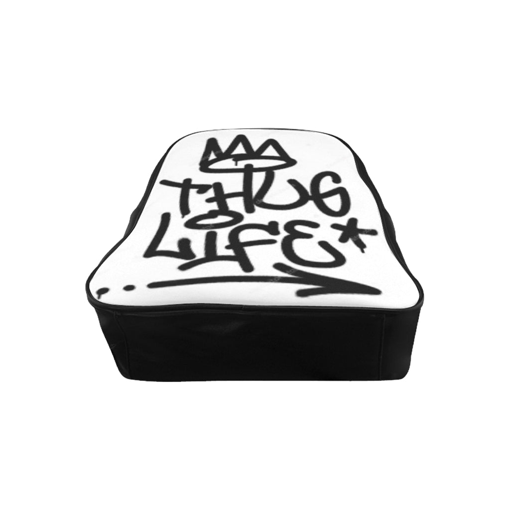 THUG LIFE Graphic LEATHER Backpack