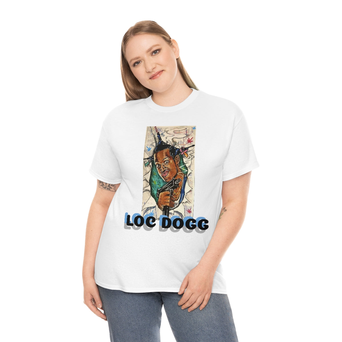 LOC DOGG Unisex Heavy Cotton Tee