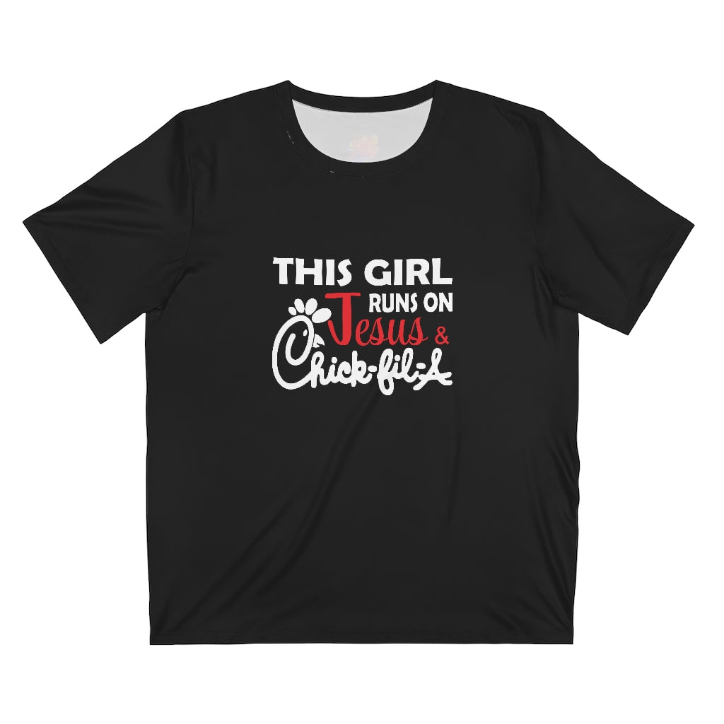 THIS GIRL ( BLACK) .. All Over Print UNISEX T-Shirt