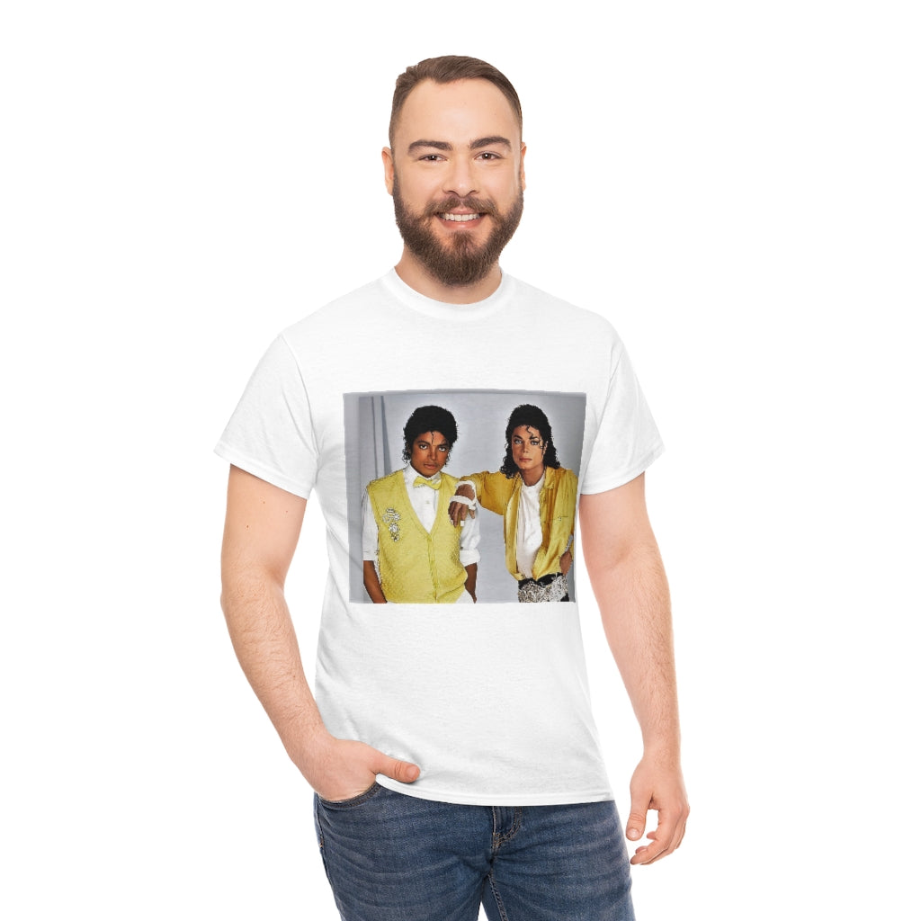 Michael meets MJ Unisex Heavy Cotton Tee