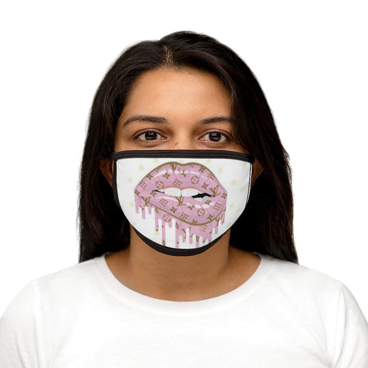 PINK-LIP COUTURE -Fabric Face Mask