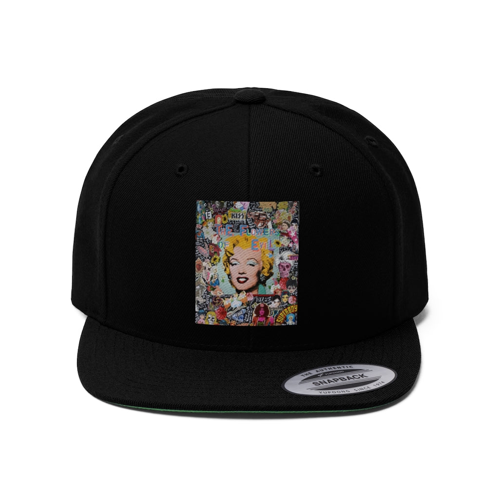 RETRO POP THROWBACK Unisex Flat Bill Hat