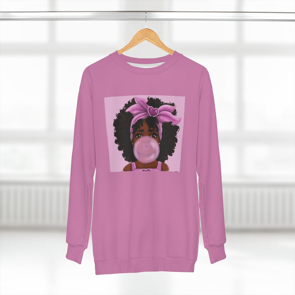 NATURALLY U (PINK) AOP Unisex Sweatshirt