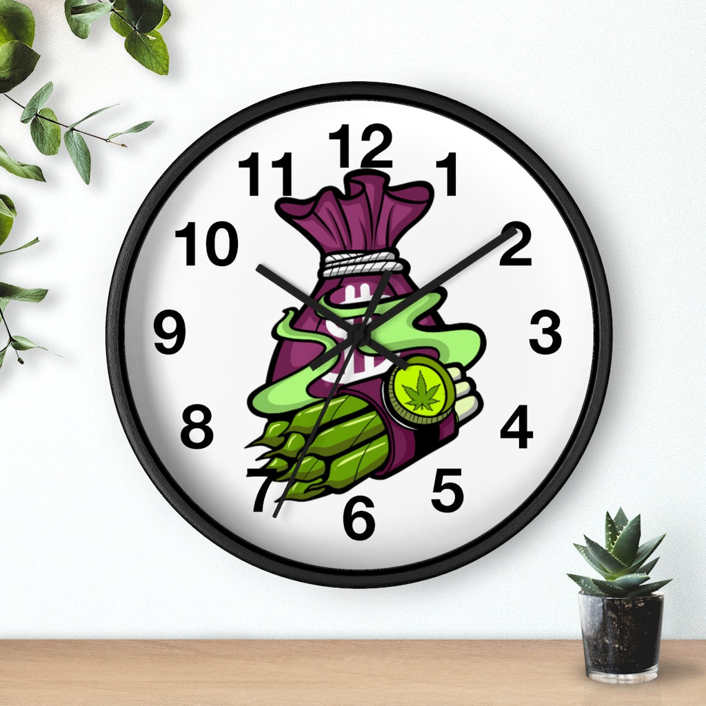 IS YOU HIGH BUDDY? Wall clock