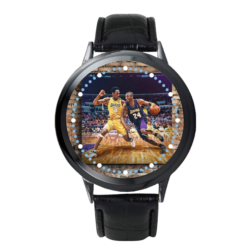 8 vs 24 Classic Black LED Touch Screen Watch