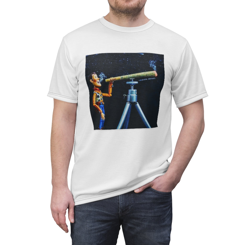 Original White Smokin Woody All Over Tee