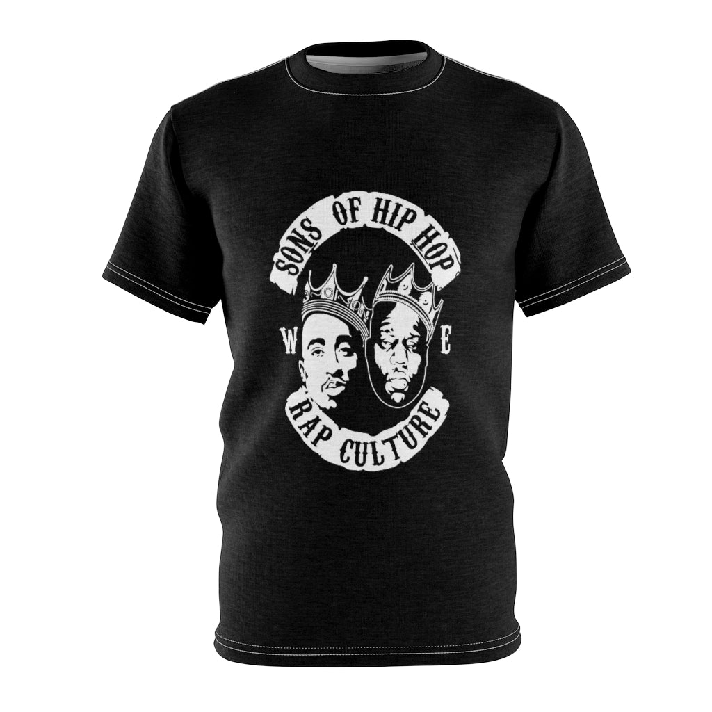 SONS OF RAP ( BLACK ) ..  All Over Tee