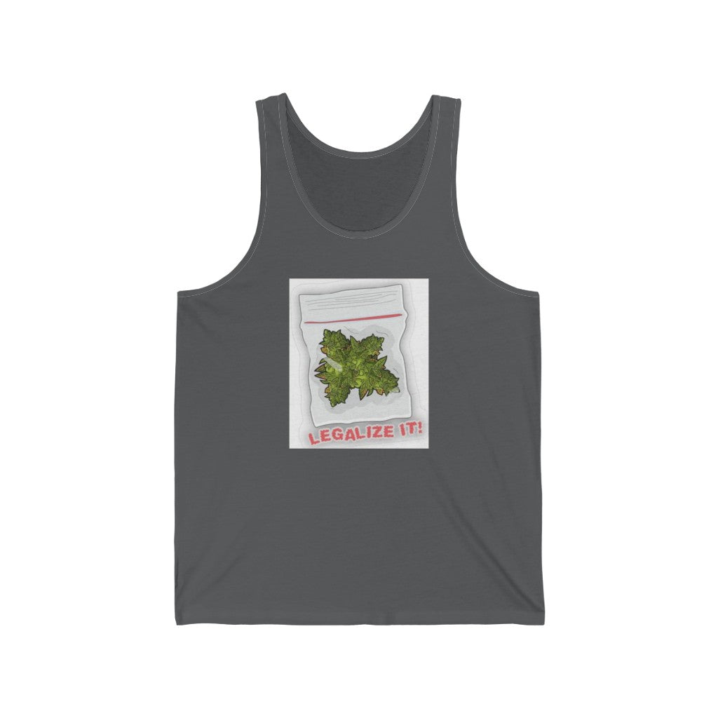 LEGALIZE IT.. Unisex Jersey Tank