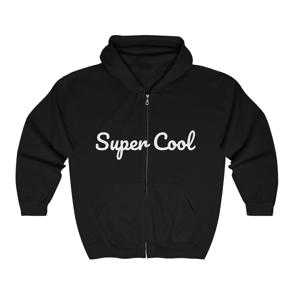 SUPER COOL.  Unisex Heavy Blend™ Full Zip Hooded Sweatshirt