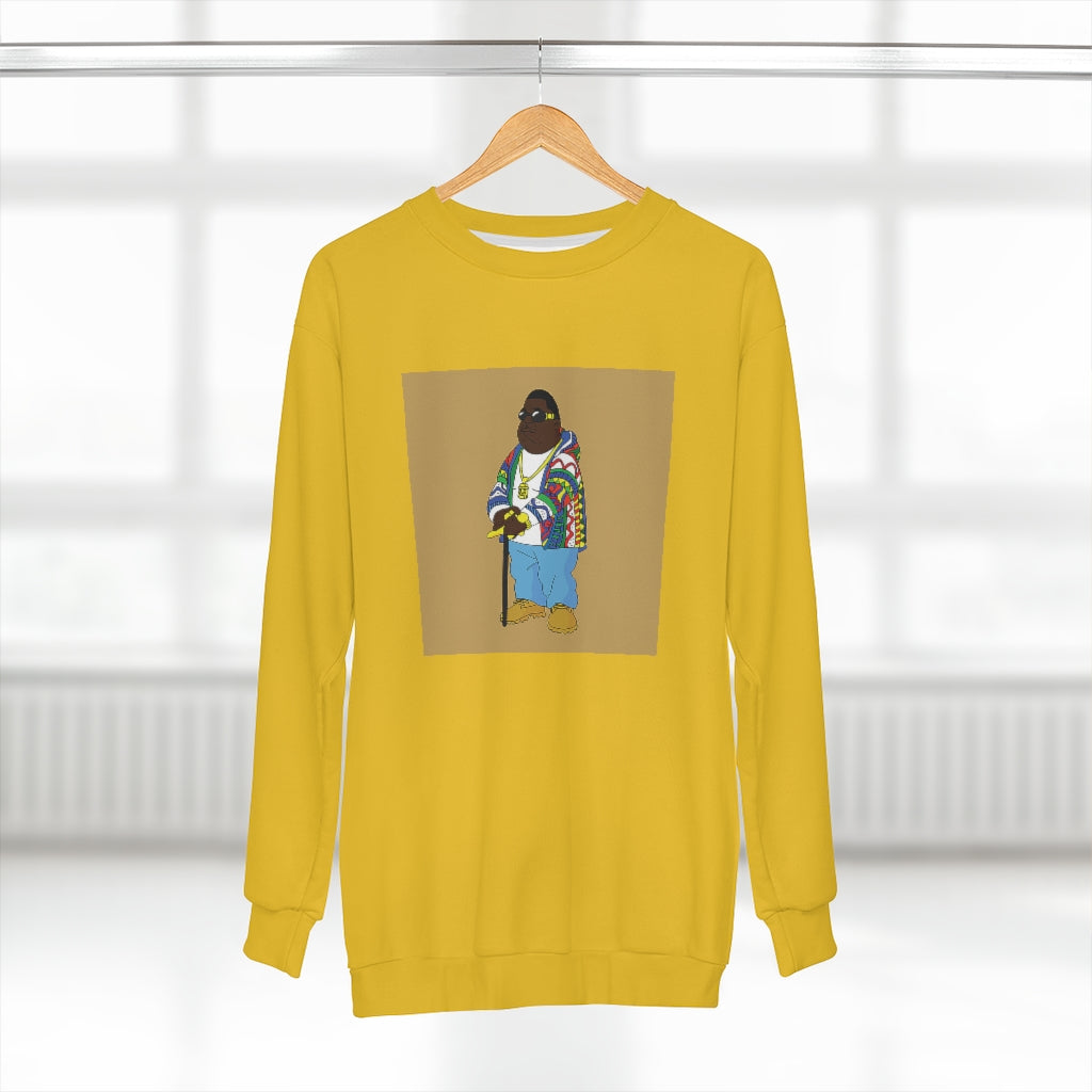 THROWBACK BIG (GOLD) COO  AOP Unisex Sweatshirt