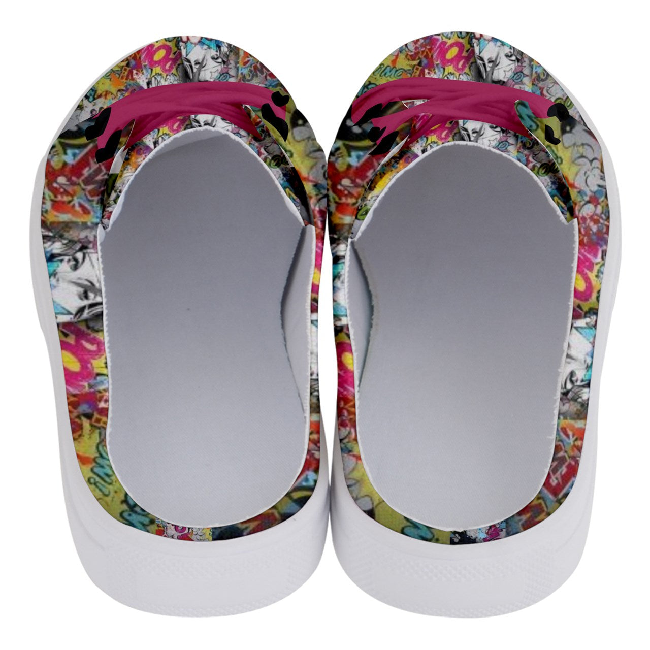 BOOM! RETRO POP Women's Half Slipper Kicks