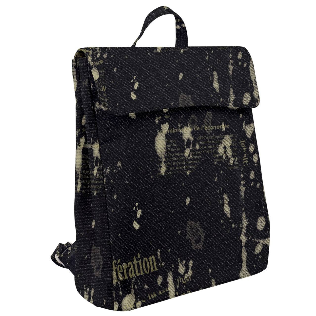 THCNJ BROWN SWAG Flap Top Backpack