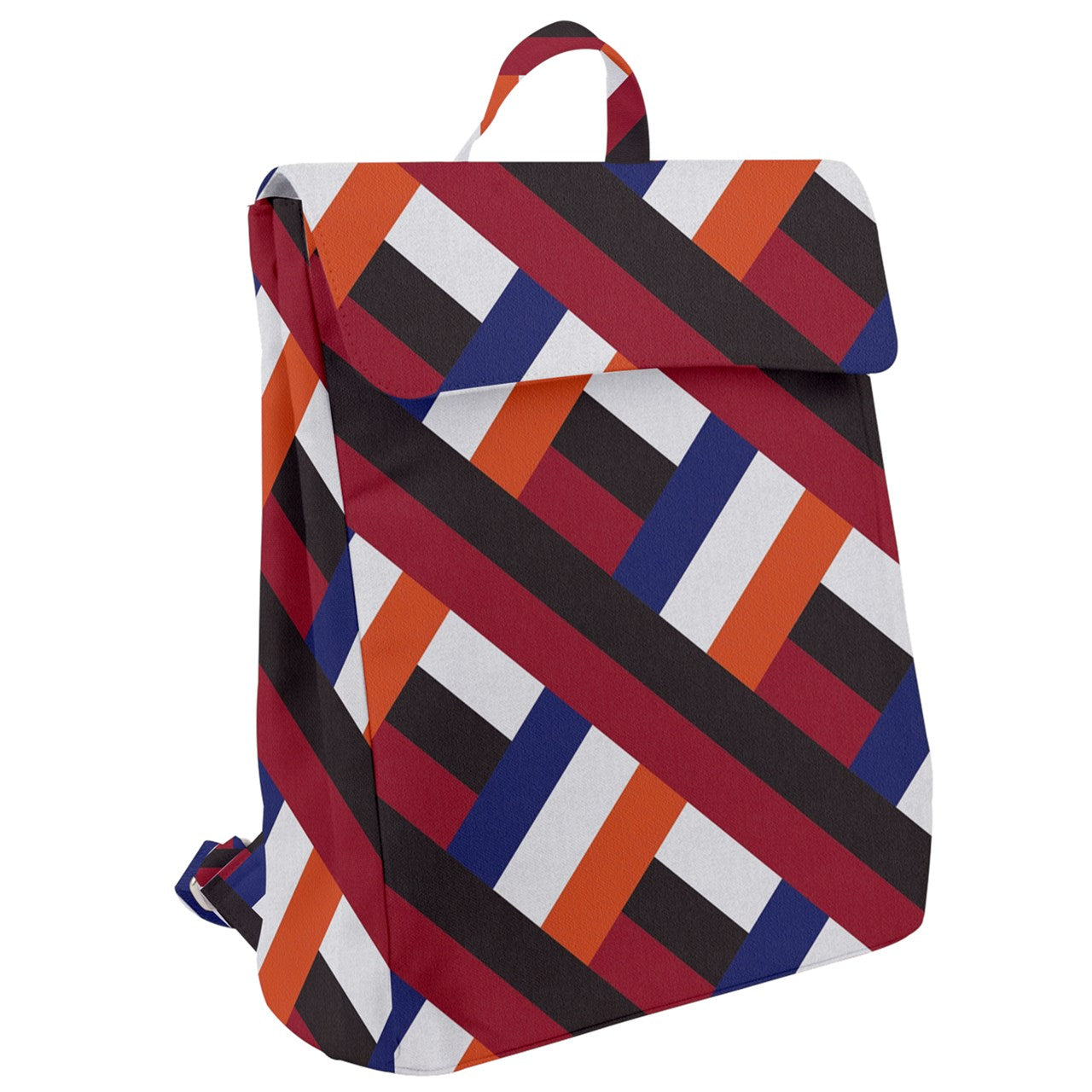 THCNJ STRIPE ME OUT Flap Top Backpack