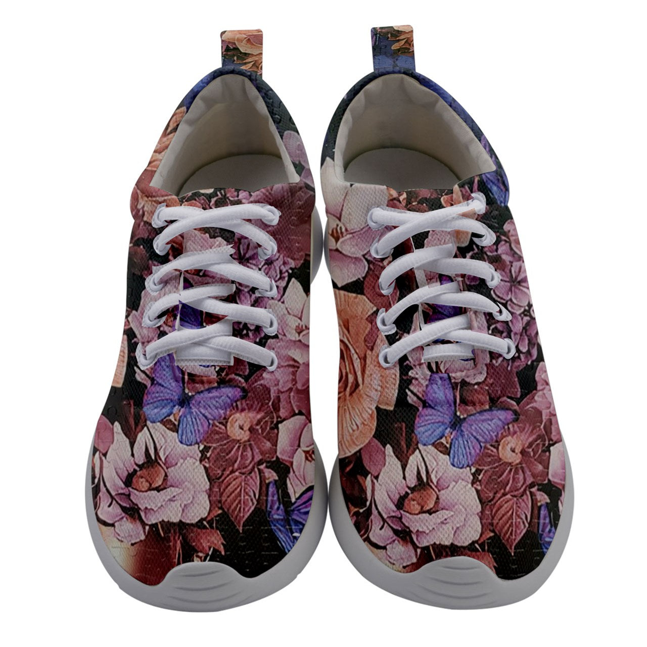 THCNJ PURPLE FLOWER Women Athletic KICKS