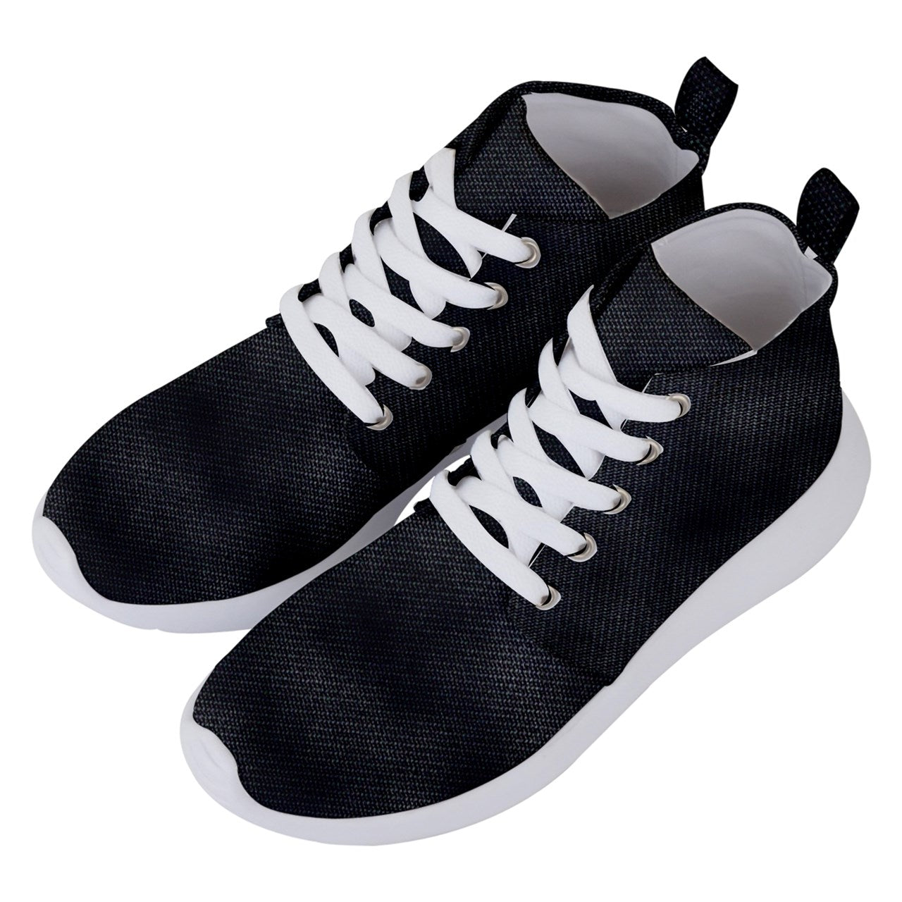 THCNJ BLACK DENIM  Women's Lightweight High Top KICKS