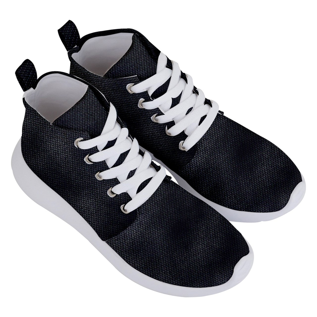 THCNJ BLACK DENIM  Women's Lightweight High Top KICKS