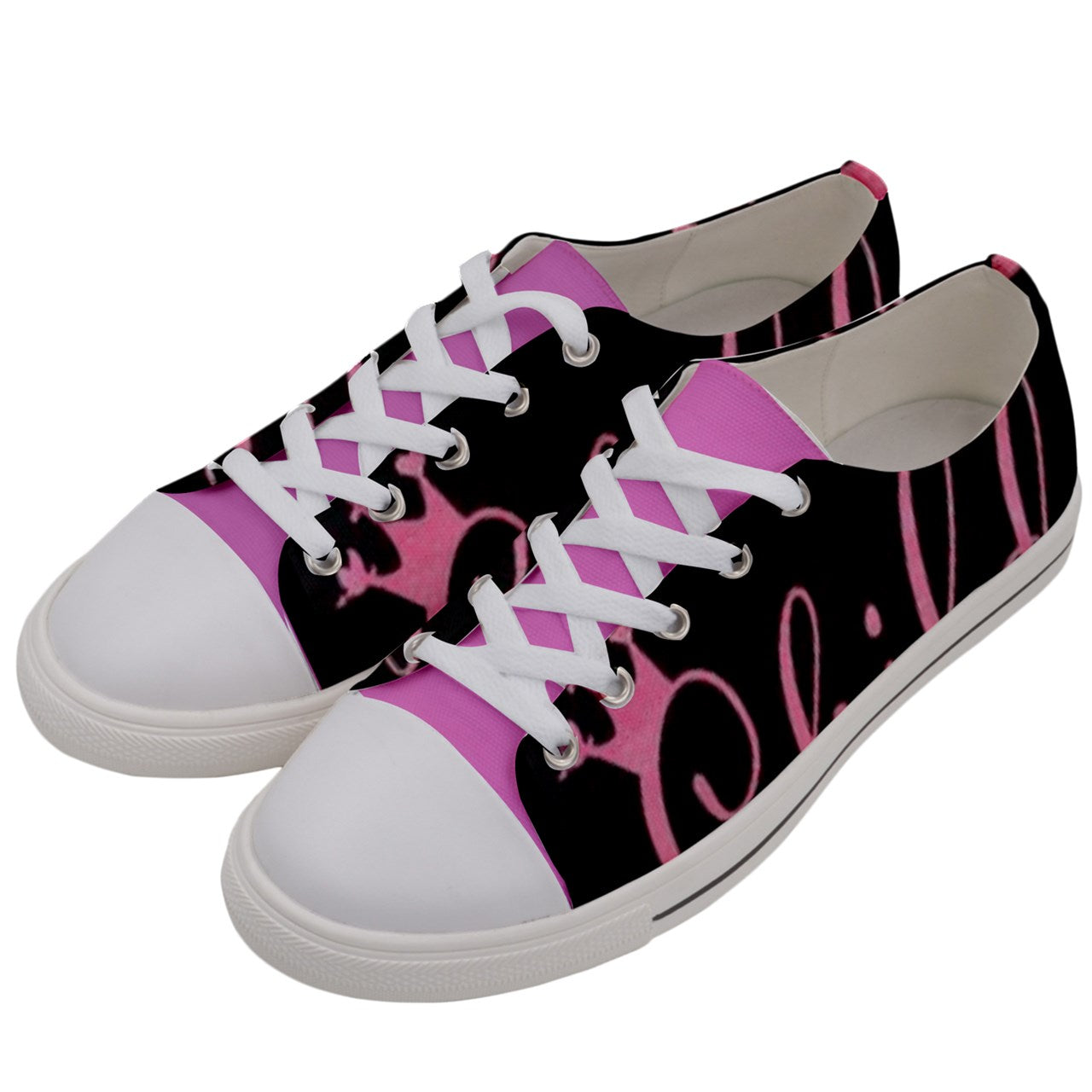 CHILD OF GOD Women's Low Top Canvas KICKS