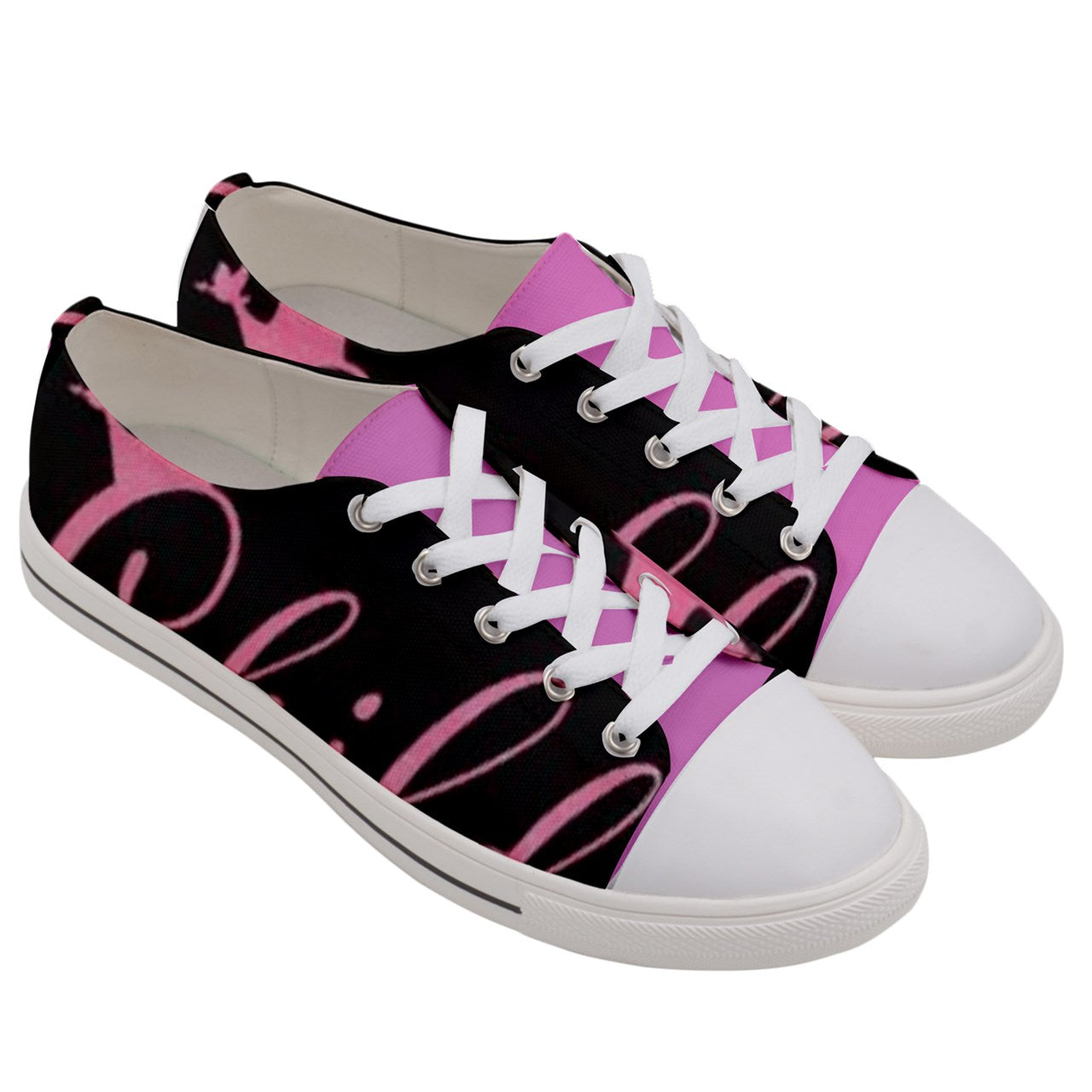 CHILD OF GOD Women's Low Top Canvas KICKS