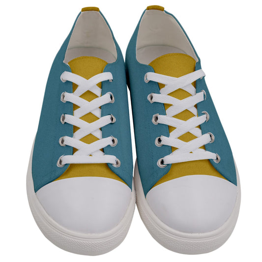 RETRO HOT POP Men's Low Top Canvas KICKS