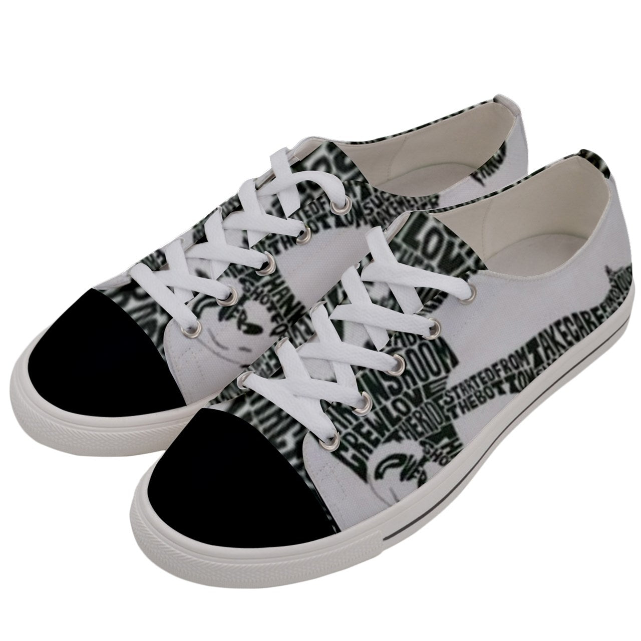 LOVER BOY PAPI Men's Low Top Canvas KICKS