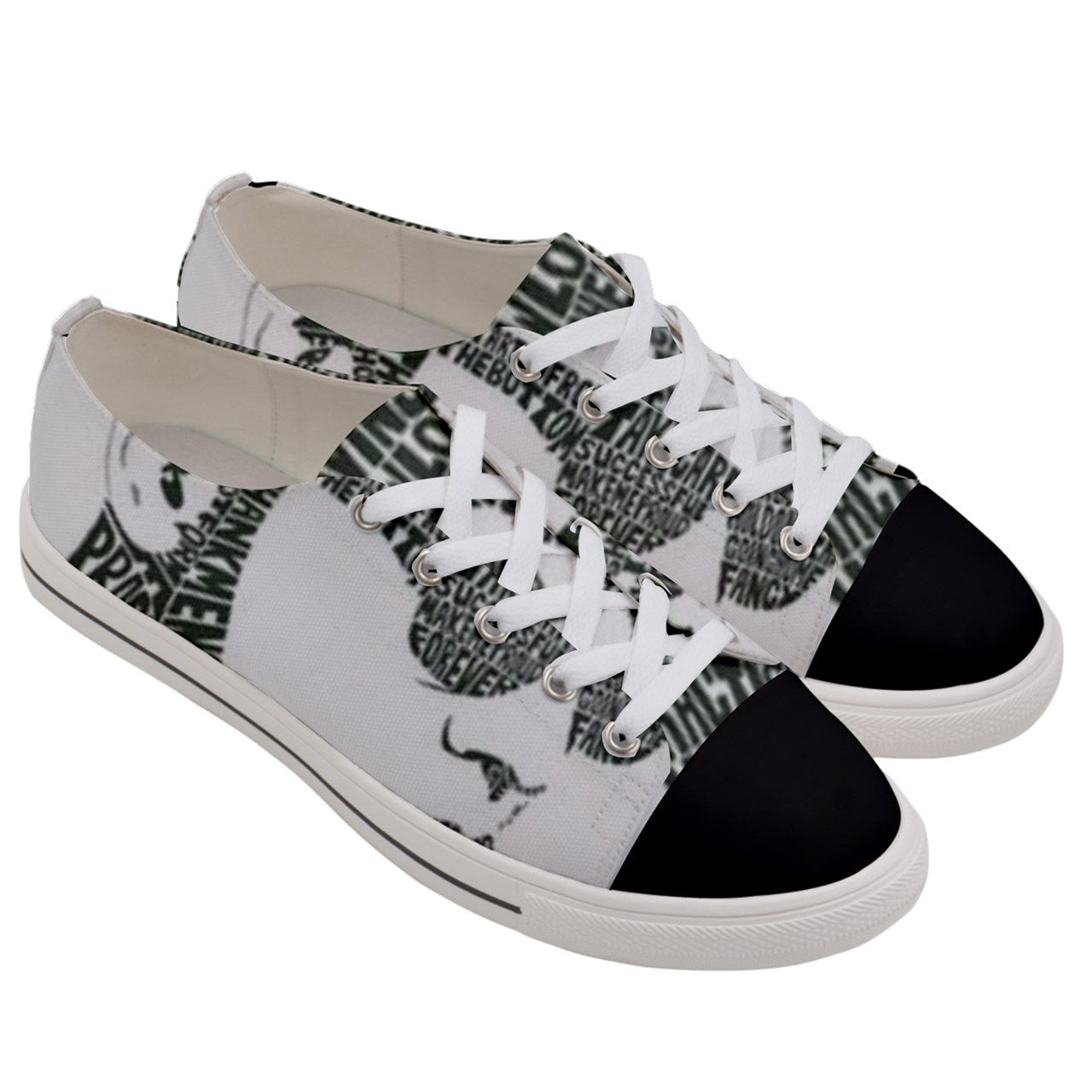 LOVER BOY PAPI Men's Low Top Canvas KICKS