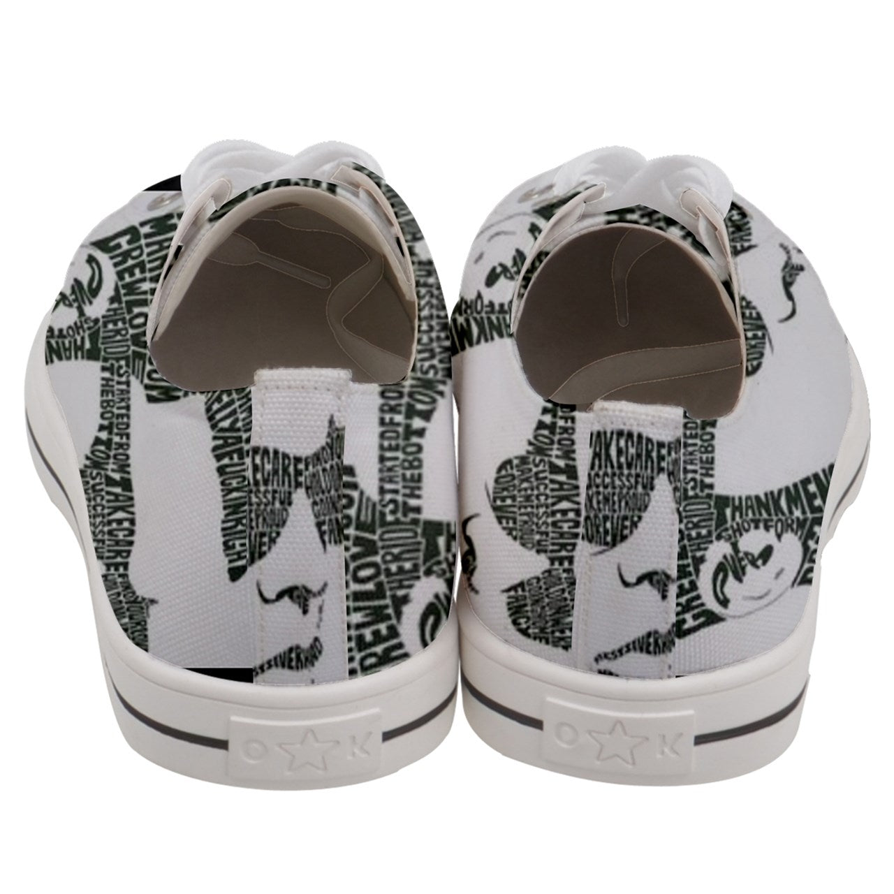 LOVER BOY PAPI Men's Low Top Canvas KICKS