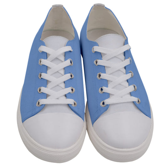 THCNJ BIG BLUE Women's Low Top Canvas KICKS