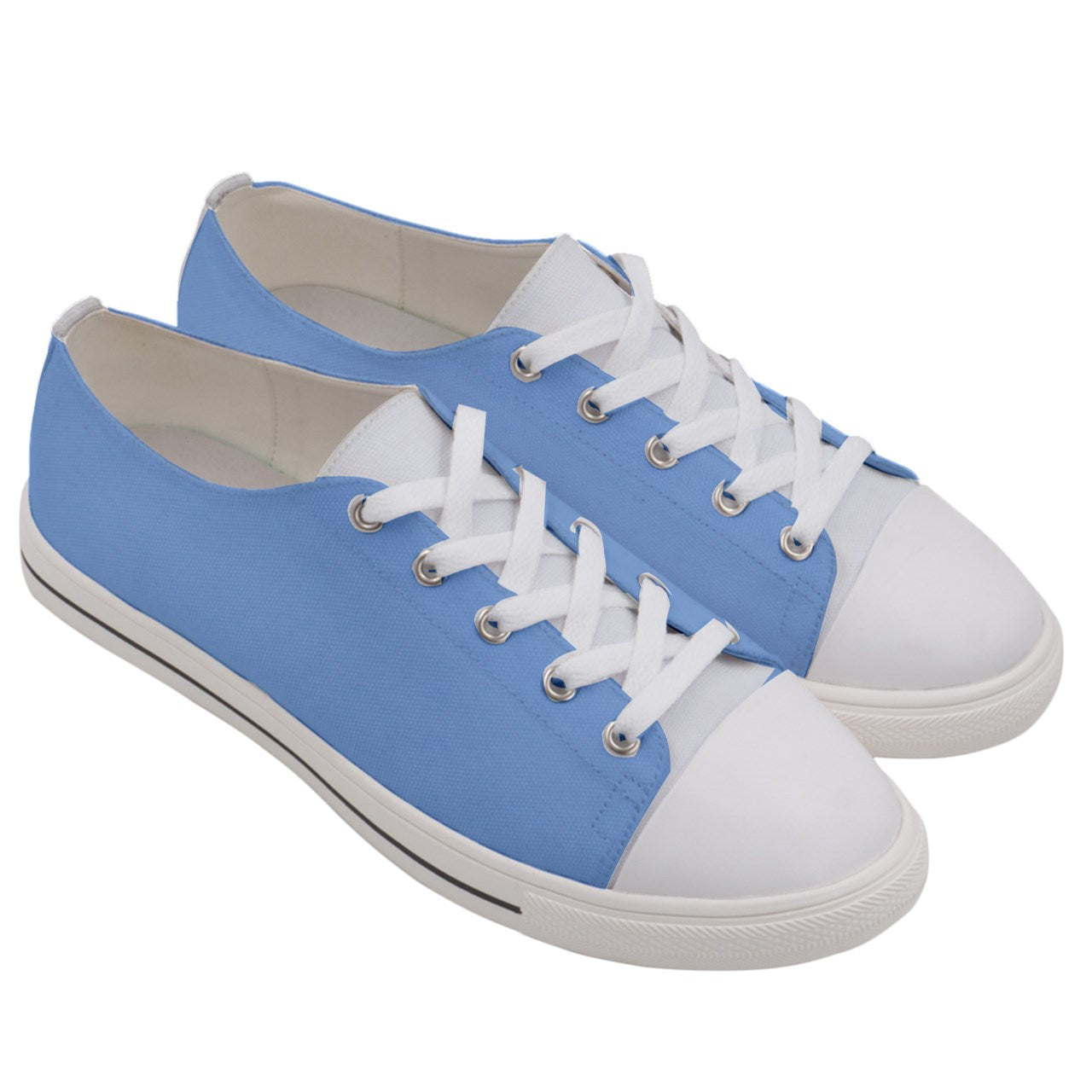 THCNJ BIG BLUE Women's Low Top Canvas KICKS