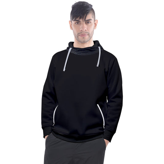 THCNJ BLACK AND DENIM Men's Pullover Hoodie