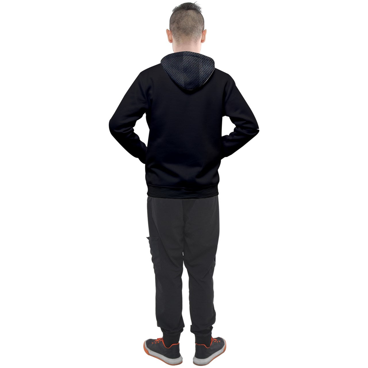 THCNJ BLACK AND DENIM Men's Pullover Hoodie